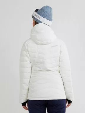 Fundango Punch Padded Jacket damen gesteppt skijacke weiß 3