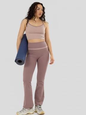 Fundango Flare Leggings damen leggings braun 1