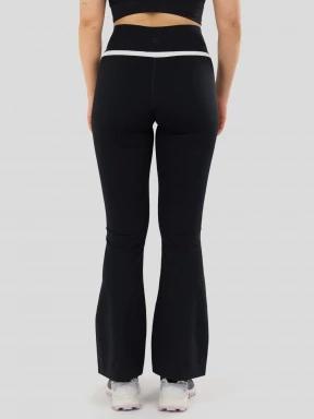 Fundango Flare Leggings damen leggings Schwarz 3