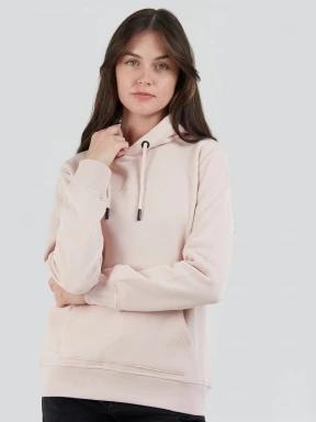 Fundango Mirage Hooded Sweatshirt damen kapuzenpullover rosa 1