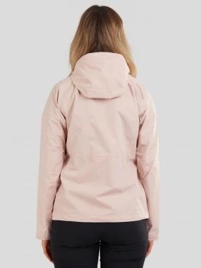Fundango Piora Waterproof Jacket damen regenmantel rosa 3
