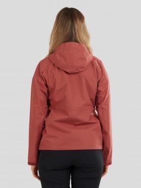 Fundango Piora Waterproof Jacket damen regenmantel rot 3