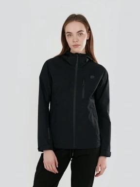 Fundango Piora Waterproof Jacket damen regenmantel Schwarz 1