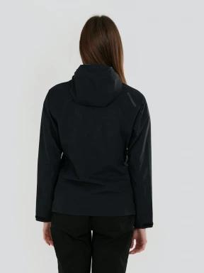 Fundango Piora Waterproof Jacket damen regenmantel Schwarz 3