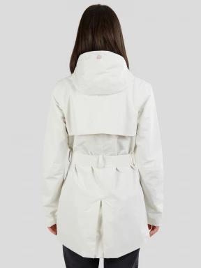 Fundango Regina Waterproof Trench Jacket damen regenmantel sand 3