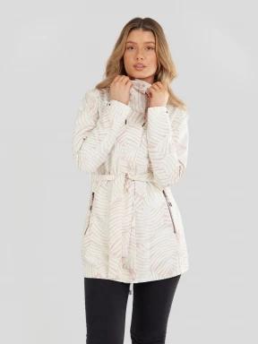 Fundango Regina Waterproof Trench Jacket damen regenmantel rosa 1