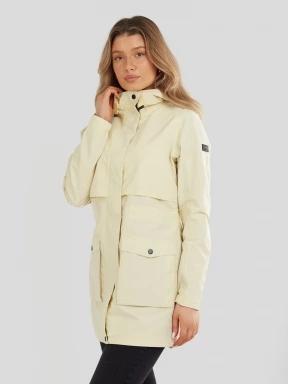 Fundango Zhuri Waterproof Jacket damen regenmantel gelb 1