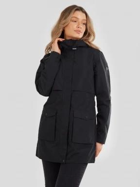Fundango Zhuri Waterproof Jacket damen regenmantel Schwarz 1