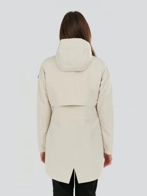 Fundango Zhuri Waterproof Jacket damen regenmantel sand 3
