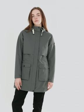 Fundango Zhuri Waterproof Jacket damen regenmantel grün 1
