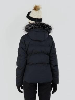 Fundango Elyra Fur Padded Jacket damen skijacke Schwarz 3