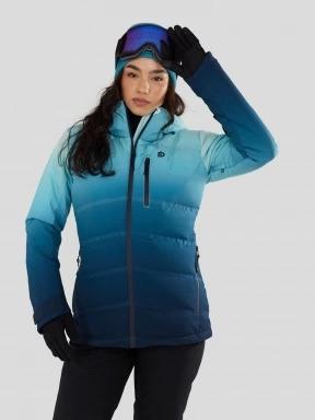 Fundango Pumila Padded Jacket damen gesteppt skijacke blau 1