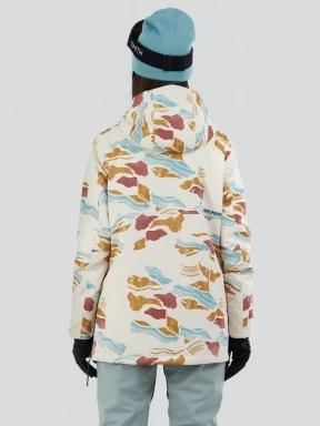 Fundango Birch ECO Logo Anorak damen skijacke sand 3