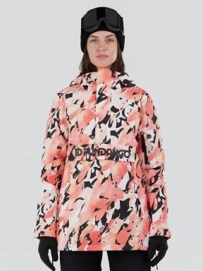 Fundango Birch ECO Logo Anorak damen skijacke rosa 1