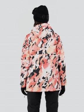 Fundango Birch ECO Logo Anorak damen skijacke rosa 3