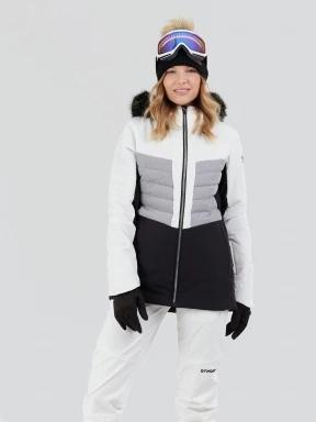 Fundango Salina Padded Jacket damen skijacke weiß 1