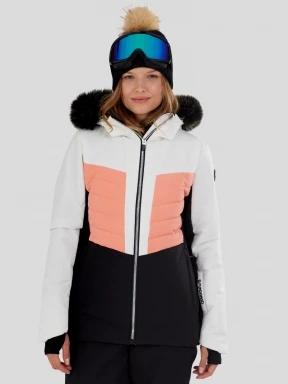 Fundango Salina Padded Jacket damen gesteppt skijacke weiß 1
