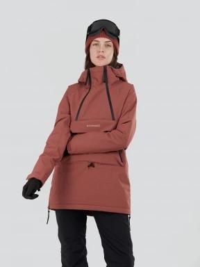 Fundango Hooper ECO Anorak damen skijacke rosa 1