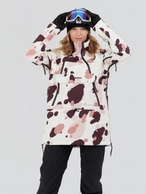 Fundango Hooper ECO Anorak damen skijacke rosa 1