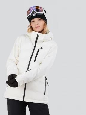 Fundango Punch Padded Jacket damen skijacke weiß 1