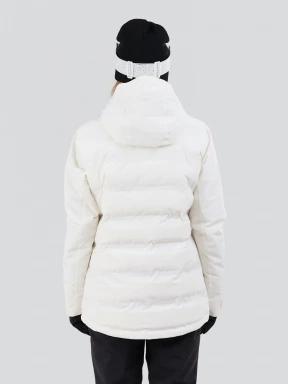 Fundango Punch Padded Jacket damen skijacke weiß 3