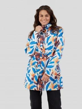 Fundango Regina II Waterproof Trench Jacket damen regenmantel blau 1