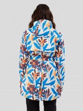 Fundango Regina II Waterproof Trench Jacket damen regenmantel blau 3
