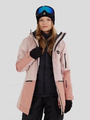 Fundango Nashua ECO 3L Allmountain Jacket damen skijacke rosa 1