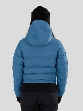 Fundango Zina Padded Jacket damen gesteppt skijacke blau 3