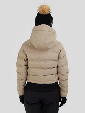 Fundango Zina Padded Jacket damen gesteppt skijacke sand 3
