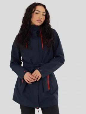 Fundango Regina III Waterproof Trench Jacket damen regenmantel dunkelblau 1