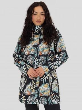 Fundango Regina III Waterproof Trench Jacket damen regenmantel Schwarz 1