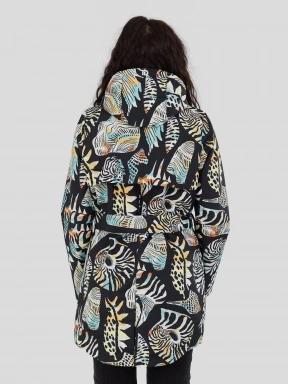 Fundango Regina III Waterproof Trench Jacket damen regenmantel Schwarz 3