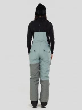 Fundango Sakura ECO Bib Pants damen skioveralls grün 3