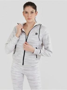 Fundango Draug Sweatshirt damen kapuzenpullover weiß 1