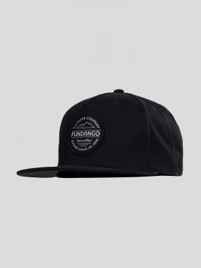 Fundango Acron Fullcap herren baseballkappe Schwarz 1