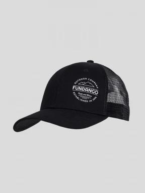 Fundango Amos Truck Driver Hat damen baseballkappe Schwarz 1