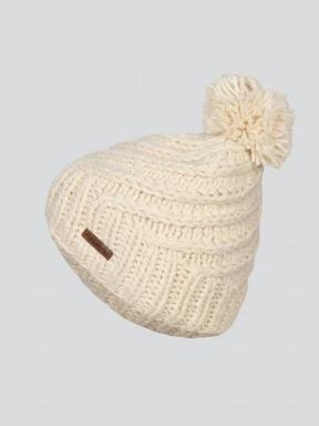 Fundango Glen Beanie damen bommelmütze weiß 1