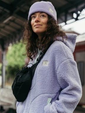 Fundango Zeo Fleece Beanie strickmütze lila 3
