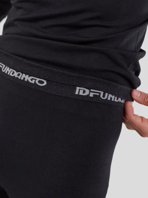 Fundango Seamless Baselayer Set herren baselayer-set Schwarz 4