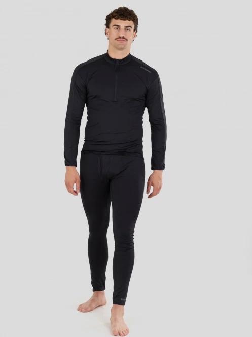 Fundango Novak Baselayer Top herren funktionsshirt Schwarz 4