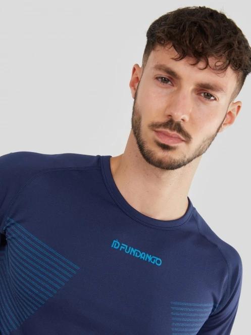 Fundango Seamless Baselayer Set herren baselayer-set dunkelblau 8