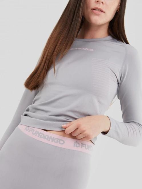Fundango Seamless Baselayer Set damen baselayer-set grau 9