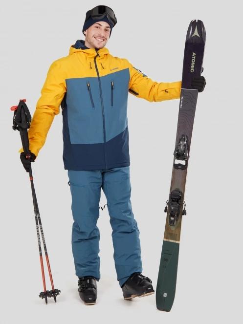 Fundango Teak Pants herren skihose dunkelblau 4