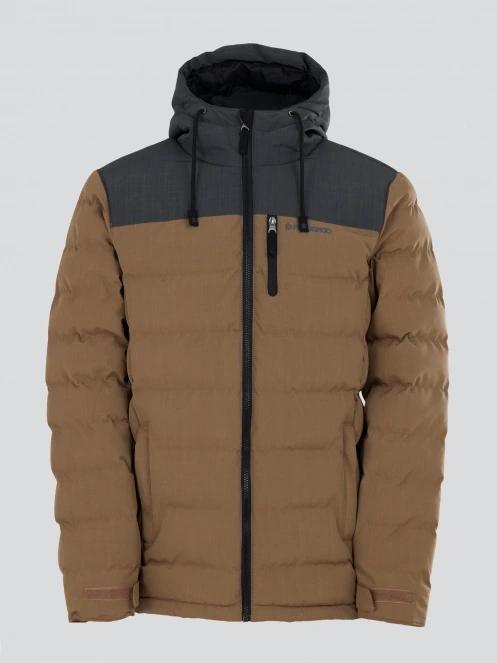 Fundango Passat Padded Jacket herren gesteppt übergangsjacke braun 7