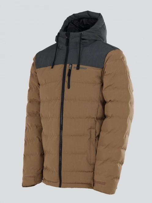 Fundango Passat Padded Jacket herren gesteppt übergangsjacke braun 8