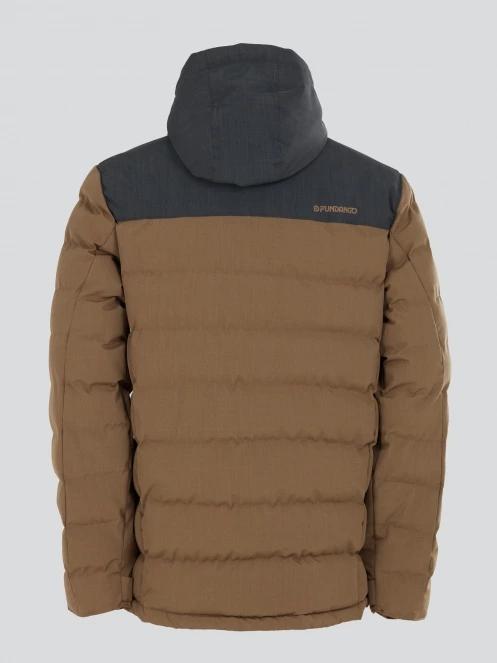 Fundango Passat Padded Jacket herren gesteppt übergangsjacke braun 9