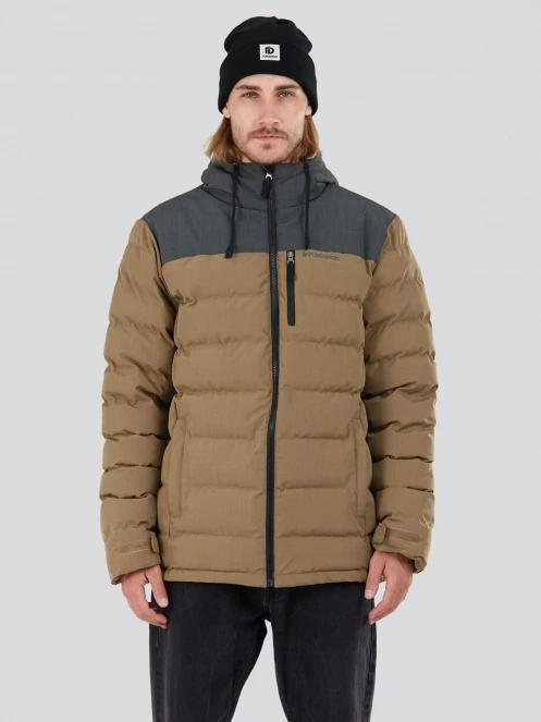 Fundango Passat Padded Jacket herren gesteppt übergangsjacke braun 2