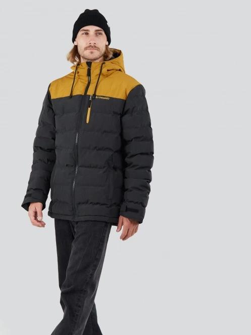 Fundango Passat Padded Jacket herren übergangsjacke Schwarz 5