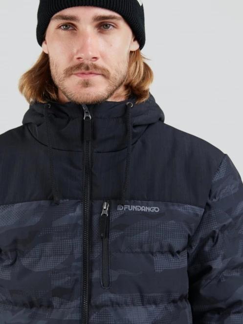 Fundango Passat Padded Jacket herren gesteppt übergangsjacke grau 5